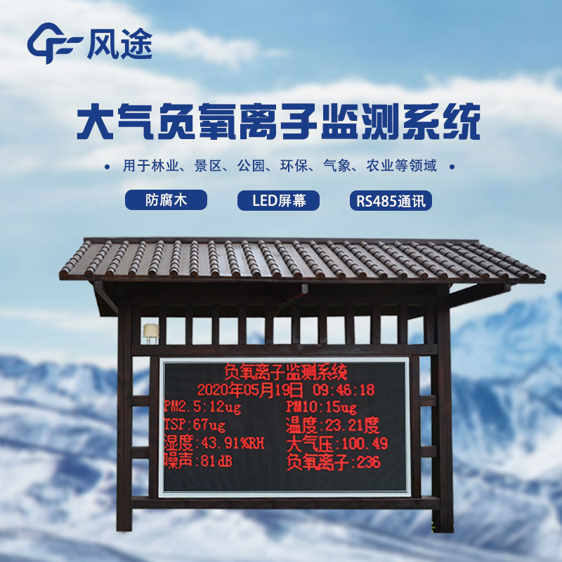 分享！全自動負氧離子在線監測系統介紹