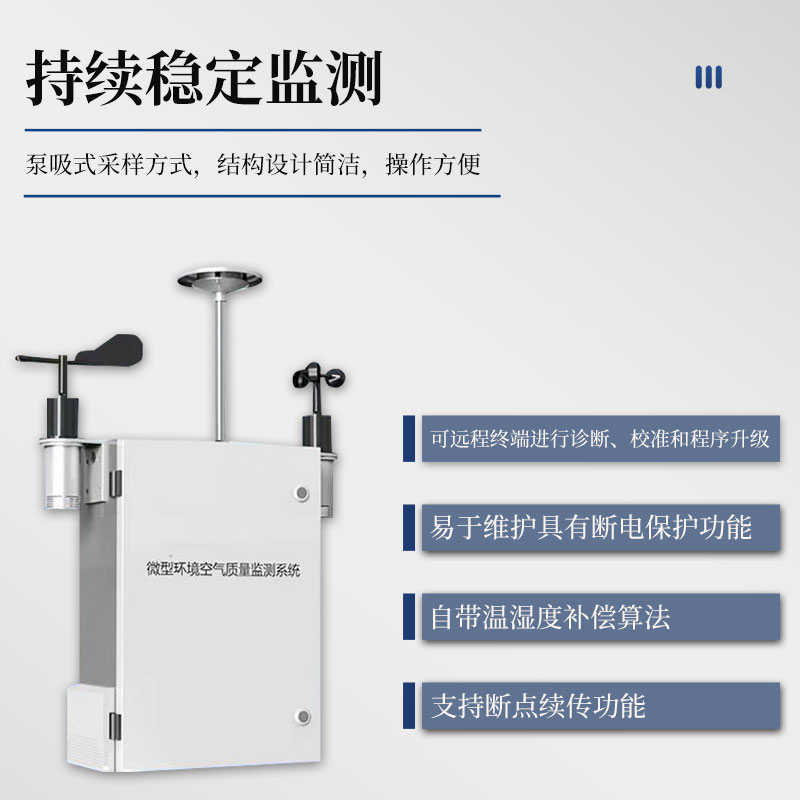 微型環境空氣質量監測系統—受歡迎的微型空氣站