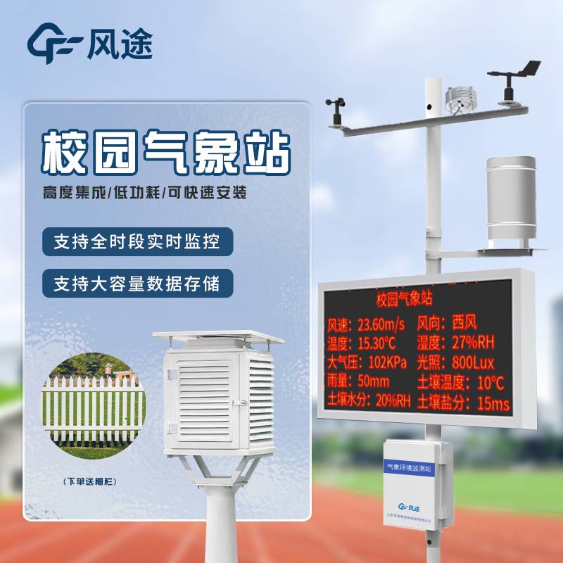 校園氣象站：中小學校園里的多面 “小助手”